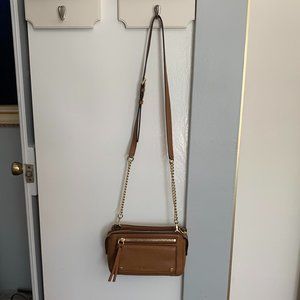 Used Michael Kors Crossbody Bag (Brown)